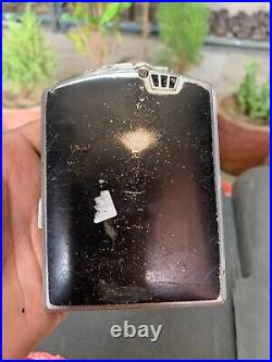 1900's Vintage Old Handcrafted Cigarette Case Box Cigarette Holder with Lighter