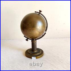 1920s Vintage Old Globe Shape Brass Cigarette Holder Rare Decorative Props M217