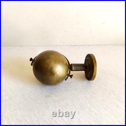 1920s Vintage Old Globe Shape Brass Cigarette Holder Rare Decorative Props M217