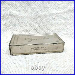 1930s Vintage Cigarette Case Brass Box Vienna Austria Gesetzlich Geschutzt T1051