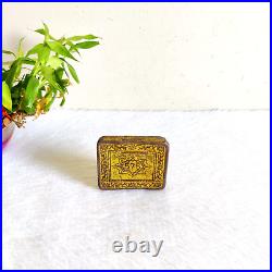 1940s Vintage Old 575 Beedi Cigarette Tin Box Decorative Collectible BD14