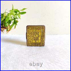 1940s Vintage Old 575 Beedi Cigarette Tin Box Decorative Collectible BD14