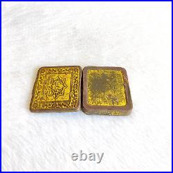 1940s Vintage Old 575 Beedi Cigarette Tin Box Decorative Collectible BD14