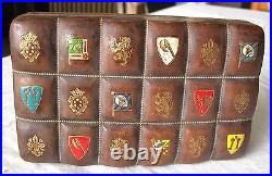 A Fine Vintage Leather Cigarette Cigar Or Card Case (s)