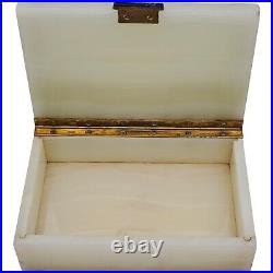 Alfred Dunhill Vintage Art Deco Cigarette Box Onyx Lapis Lazuli