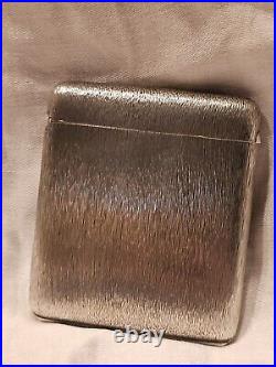 Antique Vintage Silver 800 Dual Photo Cigarette Case Art Deco