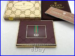 Auth Vintage GUCCI Accessory Collection Logo Monogram Cigarette Holder Case