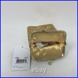 Bulk! Vintage Metal Mesh Gold Cigarette Case Purse or Coin Purse