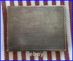 CPLA Vintage 1950's Metal Portable Cigarette Case / Box