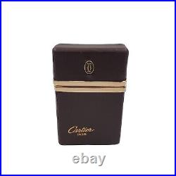 Cartier Cigarette Box, Vintage Designer Smoking Accessory, Designer Smoking Item