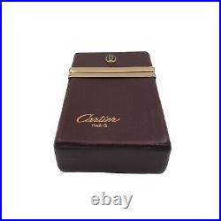 Cartier Cigarette Box, Vintage Designer Smoking Accessory, Designer Smoking Item