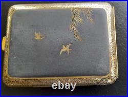 Cigarette Case Vintage Bronze & Copper