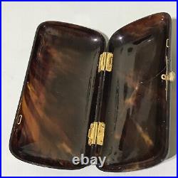 Gorgeous Antique / Vintage French? Cigar / Cigarette Hinged Case