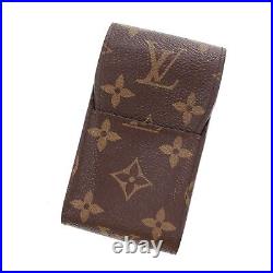 LOUIS VUITTON LV Used Etui Cigarette Case Monogram M63024 Vintage #CN588 S