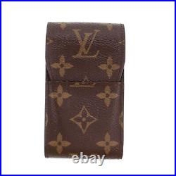 LOUIS VUITTON LV Used Etui Cigarette Case Monogram M63024 Vintage #CN588 S