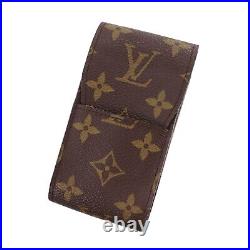 LOUIS VUITTON LV Used Etui Cigarette Case Monogram M63024 Vintage #CN589 S