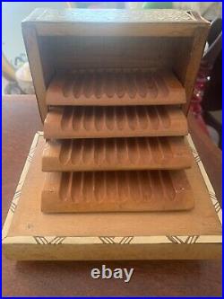 Moroccan Cigarette Boxes Musical Lot Of (2)