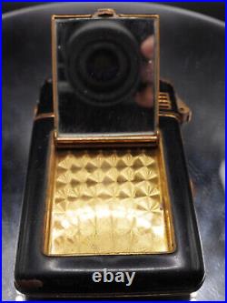 OLD Vintage cigarette case and lighter Asian Chinese Japanese NEW LIGHT EP25110