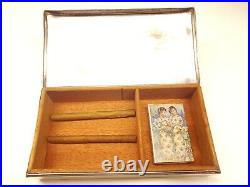 Pool silver co. Vintage cigarette/cigarillo case made in usa 1955