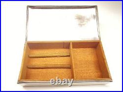 Pool silver co. Vintage cigarette/cigarillo case made in usa 1955