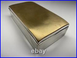 Pool silver co. Vintage cigarette/cigarillo case made in usa 1955