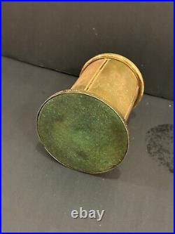 RARE Old Vtg 1940's HOWES Brass Plate Cigarette Holder