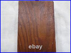 Rare Vintage Carved Wooden Cigarette Box / Case, Antique cigarette dispenser 70s