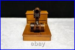 Rare Vintage Cigarette Dispenser Mechanical Wooden Box Bird Bobbing Working Duck