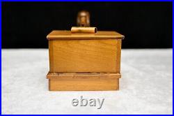 Rare Vintage Cigarette Dispenser Mechanical Wooden Box Bird Bobbing Working Duck