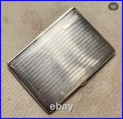 Sterling Silver Vintage Cigarette Case