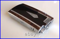 VINTAGE ART-DECO RONSON CIGARETTES LIGHTER/CASE WORKING 1940s