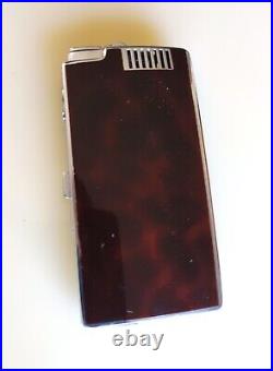 VINTAGE ART-DECO RONSON CIGARETTES LIGHTER/CASE WORKING 1940s