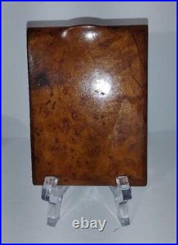 VINTAGE BURLWOOD CIGARETTE CASE 1900s MCM