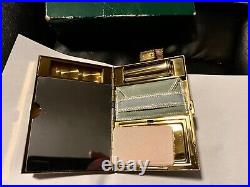 VINTAGE PURSE Compact Wristlet Cigarette LIPSTICK POWDER CASE BEV HILLS ESTATE