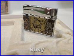 VINTAGE WWII ERA JAPANESE TATSUMURA CIGARETTE CASE withlighter