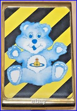 VIVIENNE WESTWOOD Cigarette Case Business Card Holder Teddy Bear Vintage used