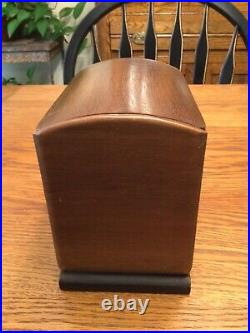 VTG Art Deco Wooden Cigarette Holder Music Box