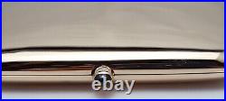 Vintage 14K Yellow Gold Diamond Sapphire Cigarette Holder Make Up Eye Liner Case