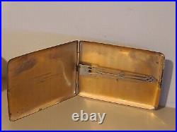 Vintage Antique Cigarette Case EAM Business Card and or Calling Card Case