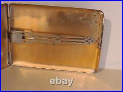 Vintage Antique Cigarette Case EAM Business Card and or Calling Card Case