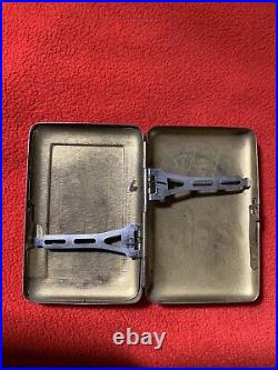 Vintage /Antique Early 1900s Match Cases & Cigarette Case. Total Of 3 Items