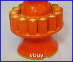 Vintage Art Deco GERMANY Orange Bellhop Porter 11 Cigarette Holder Match Strike