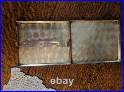 Vintage CCLCC of Canada Sterling Silver 925 Cigarette Case 102 grams