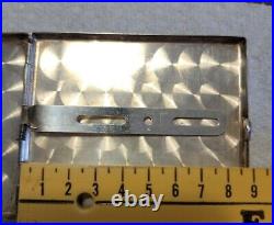 Vintage CCLCC of Canada Sterling Silver 925 Cigarette Case 102 grams