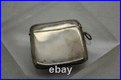 Vintage CSC & Co. Birmingham, England STERLING SILVER CIGARETTE CASE