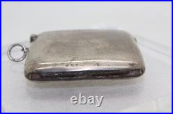 Vintage CSC & Co. Birmingham, England STERLING SILVER CIGARETTE CASE