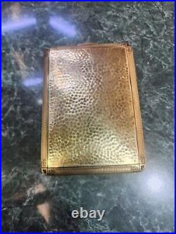 Vintage Cigarette Case 14K Yellow Gold