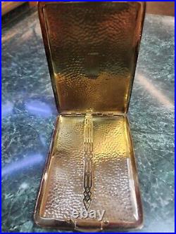 Vintage Cigarette Case 14K Yellow Gold