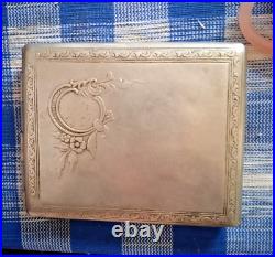 Vintage Cigarette Case Beautiful ALPACCA Germany XX century