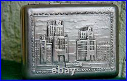 Vintage Cigarette Case MINSK Beautiful Soviet Times of the USSR